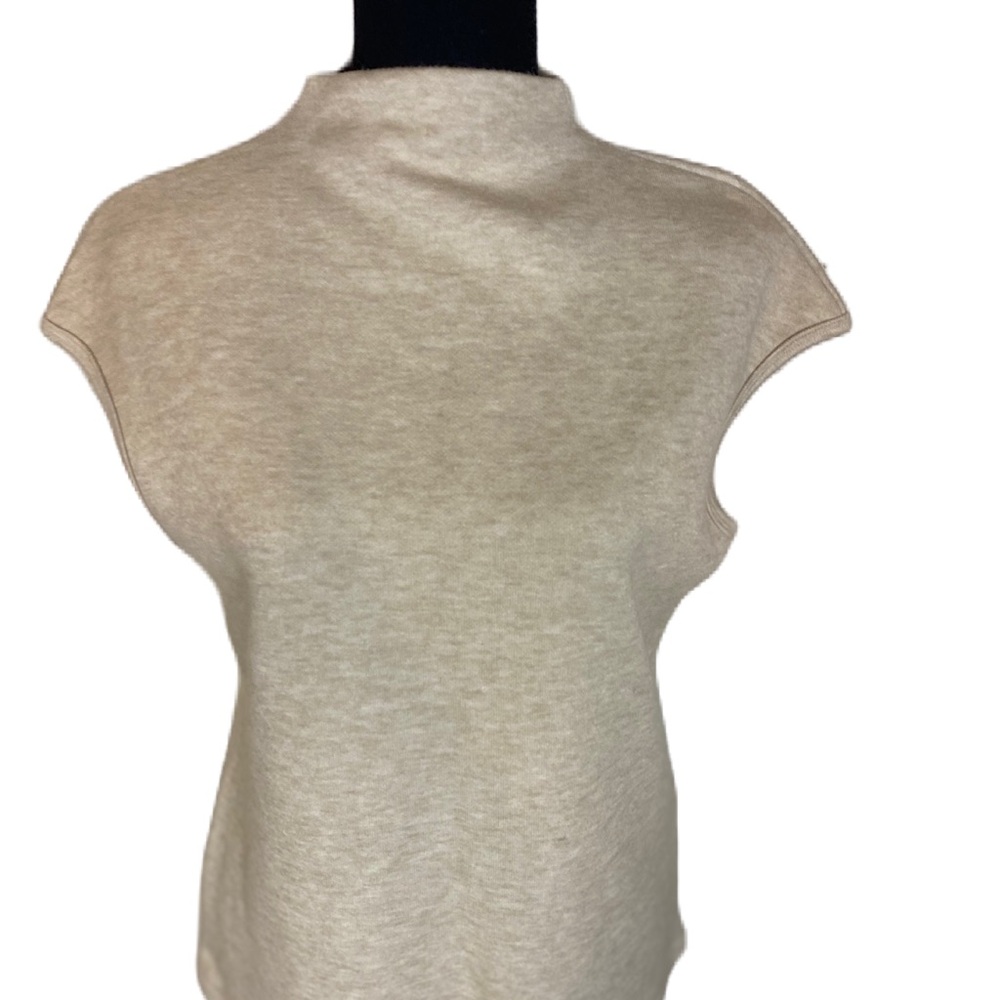 #156 OGL Soft Stretch Mock Neck Sleeveless Sweater